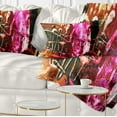 thumbnail image 1 of Designart Structure Abstract Art - Abstract Throw Pillow - 12x20, 1 of 5
