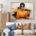 thumbnail image 1 of Designart "Stylish Infinite Style" Fashion Floater Framed Canvas Wall Art, 1 of 7