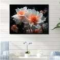 thumbnail image 1 of Designart "Subaquatic Floral Coral" Coastal Coral Under Water Floater Framed Canvas Art Print, 1 of 5