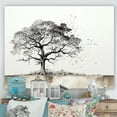 thumbnail image 1 of Designart "Subdued Grey Baobab II" Tree Baobab Wall Art Living Room, 1 of 7