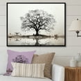 thumbnail image 1 of Designart "Subdued Grey Baobab IV" Tree Baobab Floater Framed Canvas Prints, 1 of 5