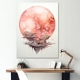 thumbnail image 1 of Designart "Subtle Beauty of Planet Haumea" Space Planet Canvas Print, 1 of 5