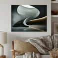 thumbnail image 1 of Designart "Subtle Shades on a Grey Concrete Canvas II" Architecture Metal Art Print, 1 of 5