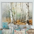 thumbnail image 1 of Designart "Subtle Silver Birch Allure II" Tree Birch Floater Framed Wall Decor, 1 of 5