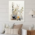 thumbnail image 1 of Designart "Sumi Bird Asian Painting XX" Asian Metal Wall Art, 1 of 5