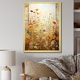 thumbnail image 1 of Designart "Summer Meadow View in Green and Yellow II" Landscapes Framed Wall Art - Traditional Green Meadow Living Room Framed Canvas Art, 1 of 6