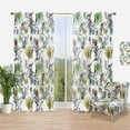 thumbnail image 1 of Designart 'Summer Seasonal Flowers' Floral Curtain Panel, 1 of 4