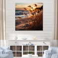 thumbnail image 1 of Designart "Sunrise Breeze on the Beach IV" Nautical & Beach Wall Art Living Room, 1 of 5
