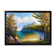 thumbnail image 1 of Designart 'Sunrise By The Wild Beach' Nautical & Coastal Framed Art Print, 1 of 4
