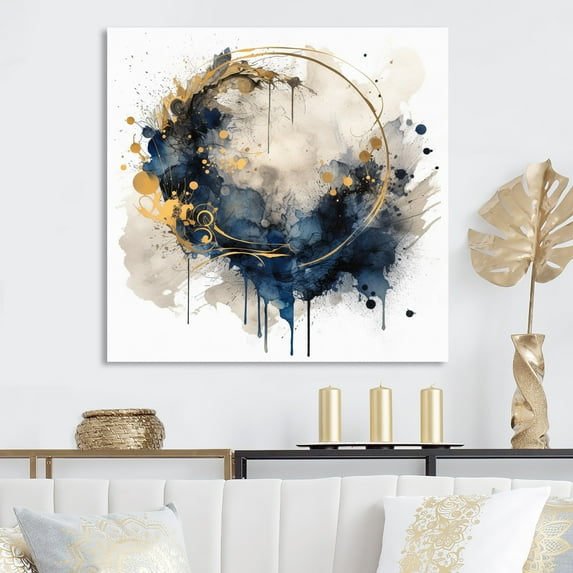 Designart "Sunrise Drifts in Minimalism II" Minimalism Metal Art Print