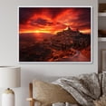 thumbnail image 1 of Designart "Sunrise Over the Spanish Horizon" Landscapes Floater Framed Canvas Print, 1 of 7