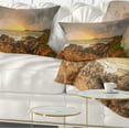 thumbnail image 1 of Designart Sunrise at Romantic Beach at Sri Lanka - Landscape Printed Throw Pillow - 12x20, 1 of 5