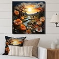 thumbnail image 1 of Designart "Sunset Golden Meadow composition I" Landscapes Wall Decor, 1 of 5
