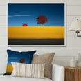 thumbnail image 1 of Designart "Sunset Horizons Endless In Prairies I" Prairies Floater Framed Wall Art Living Room, 1 of 5