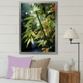 thumbnail image 1 of Designart "Sunset Photography With Bamboo" Bamboo Picture Framed Wall Decor, 1 of 5