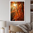 thumbnail image 1 of Designart "Sunset Photography With Bamboo II" Bamboo Picture Framed Wall Art Prints, 1 of 5