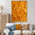thumbnail image 1 of Designart "Sunset Reverie Abstract Collage II" Abstract Framed Wall Art - Modern Yellow Abstract Collages Living Room Framed Canvas Art, 1 of 6