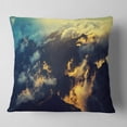 thumbnail image 1 of Designart Sunset on Hill above Clouds - Landscape Printed Throw Pillow - 16x16, 1 of 4