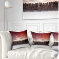 thumbnail image 1 of Designart Sunset over Frozen Lake - Landscape Photography Throw Pillow - 18x18, 1 of 5
