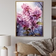 thumbnail image 1 of Designart "Surreal Beauty In Lilac Fragrance II" Lilacs Floater Framed Wall Art Prints, 1 of 5