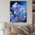 thumbnail image 1 of Designart "Surreal Enchantment With Violets I" Violets Floater Framed Canvas Art Print, 1 of 5
