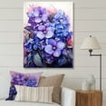 thumbnail image 1 of Designart "Surreal Enchantment With Violets" Violets Canvas Prints, 1 of 7