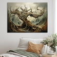 thumbnail image 1 of Designart "Surreal Tree Of Entwined Roots II" Surrealism Wall Decor, 1 of 7