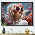 thumbnail image 1 of Designart "Surrealism Explores The Stylish II" Surrealism Floater Framed Canvas Print, 1 of 7