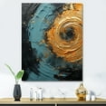 thumbnail image 1 of Designart "Swirl Vortex In The Desert Mirage" Abstract Spirals Wall Art Living Room, 1 of 7