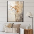 thumbnail image 1 of Designart "Sycamore In Minimalist Landscape III" Tree Sycamore Floater Framed Wall Art Prints, 1 of 5