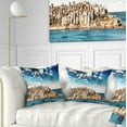 thumbnail image 1 of Designart Sydney Bondi Beach Panorama - Landscape Printed Throw Pillow - 18x18, 1 of 5