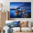 thumbnail image 1 of Designart "Sydney Icons Australia painting IV" Australia Canvas Print, 1 of 5