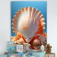 thumbnail image 1 of Designart "Symbolic Shell Opulence" Seashell Canvas Wall Art, 1 of 7