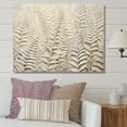 thumbnail image 1 of Designart "Symphony Of Golden Fronds IV" Ferns Canvas Prints, 1 of 7