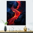 thumbnail image 1 of Designart "Symphony Of Volcanic Forces" Volcano Canvas Prints, 1 of 7