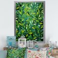 Designart "Tales of Tarragon Herbs IV" Floral Framed Wall Art