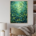 thumbnail image 1 of Designart "Tales of Tarragon Herbs V" Floral Framed Wall Art - Traditional Green Herbs Entryway Framed Wall Art Print, 1 of 6