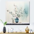 thumbnail image 1 of Designart "Teal Beige Minimalism Explore The quintessence" Minimalism Wall Art Print, 1 of 5
