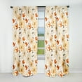 thumbnail image 1 of Designart "Terracotta Mandala II" Floral Blackout Curtain Single Panel, 1 of 4