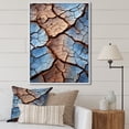 thumbnail image 1 of Designart "Textures of the Sand Desert Elegance II" Landscape & Nature Floater Framed Wall Decor, 1 of 7