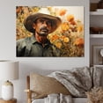 thumbnail image 1 of Designart "The Agrarian Yellow Mexico Art" Mexican Canvas Art Print, 1 of 5