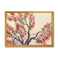 thumbnail image 1 of Designart 'The Blossoming Tree With Red Flowers I' Traditional Framed Art Print, 1 of 4