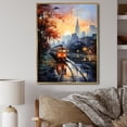 thumbnail image 1 of Designart "The Colorful Bronx in New York" Cityscapes Floater Framed Wall Decor, 1 of 7