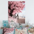 thumbnail image 1 of Designart "The Cycle of Life on a Bicycle I" Bicycle Metal Wall Art, 1 of 1