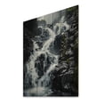 thumbnail image 1 of Designart "The Dynamic Rhythm of Falling Water" Landscapes Print on Natural Pine Wood, 1 of 5
