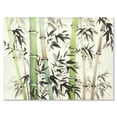 thumbnail image 1 of Designart ' The Forest of Bamboo Branches II ' Lake House Canvas Wall Art Print, 1 of 4