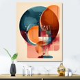 thumbnail image 1 of Designart "The Geometry Of Light IV" Modern Geometric Wall Art Print, 1 of 5