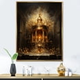 thumbnail image 1 of Designart "The Gilded Ark Of The Covenant In Judaism" Judaism Floater Framed Canvas Prints, 1 of 5