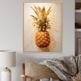 thumbnail image 1 of Designart "The Golden Grove Of Pineapples I" Pineapples Floater Framed Canvas Art Print, 1 of 5