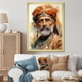 thumbnail image 1 of Designart "The Great Leader Akbar s Legacy II" Leader Floater Framed Canvas Wall Art, 1 of 7
